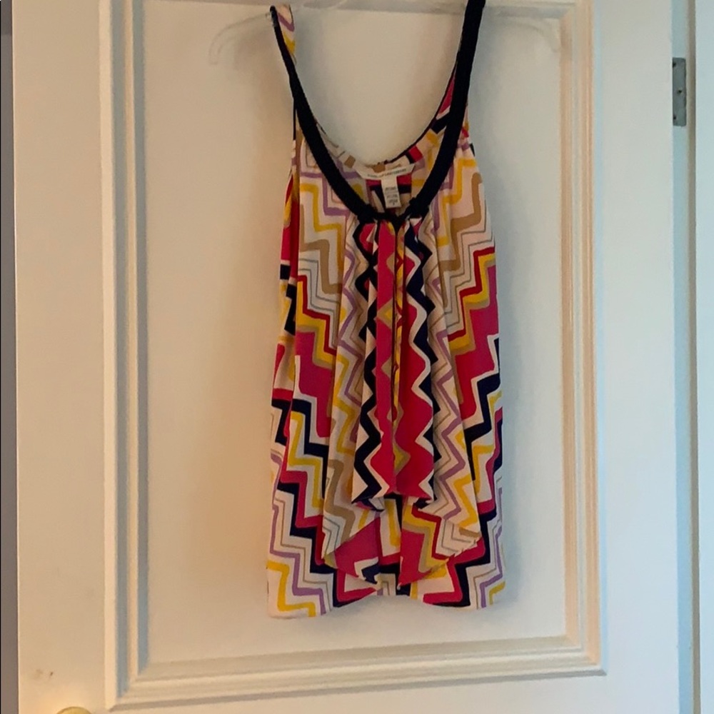 Dvf zigzag top